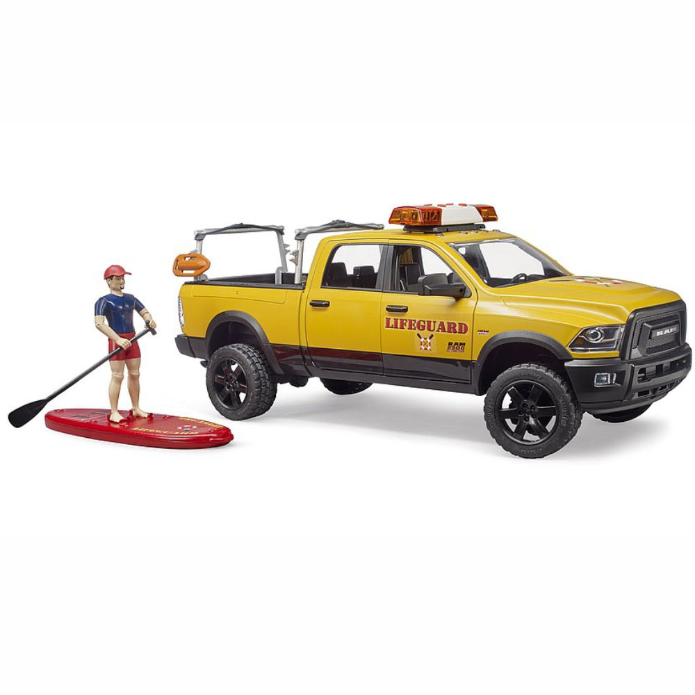 Load image into Gallery viewer, BRUDER RAM 2500 Power Wagon - Life Guard with Figure