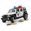 BRUDER Jeep Wrangler Police vehicle with policeman and accessories