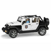 BRUDER Jeep Wrangler Police vehicle with policeman and accessories