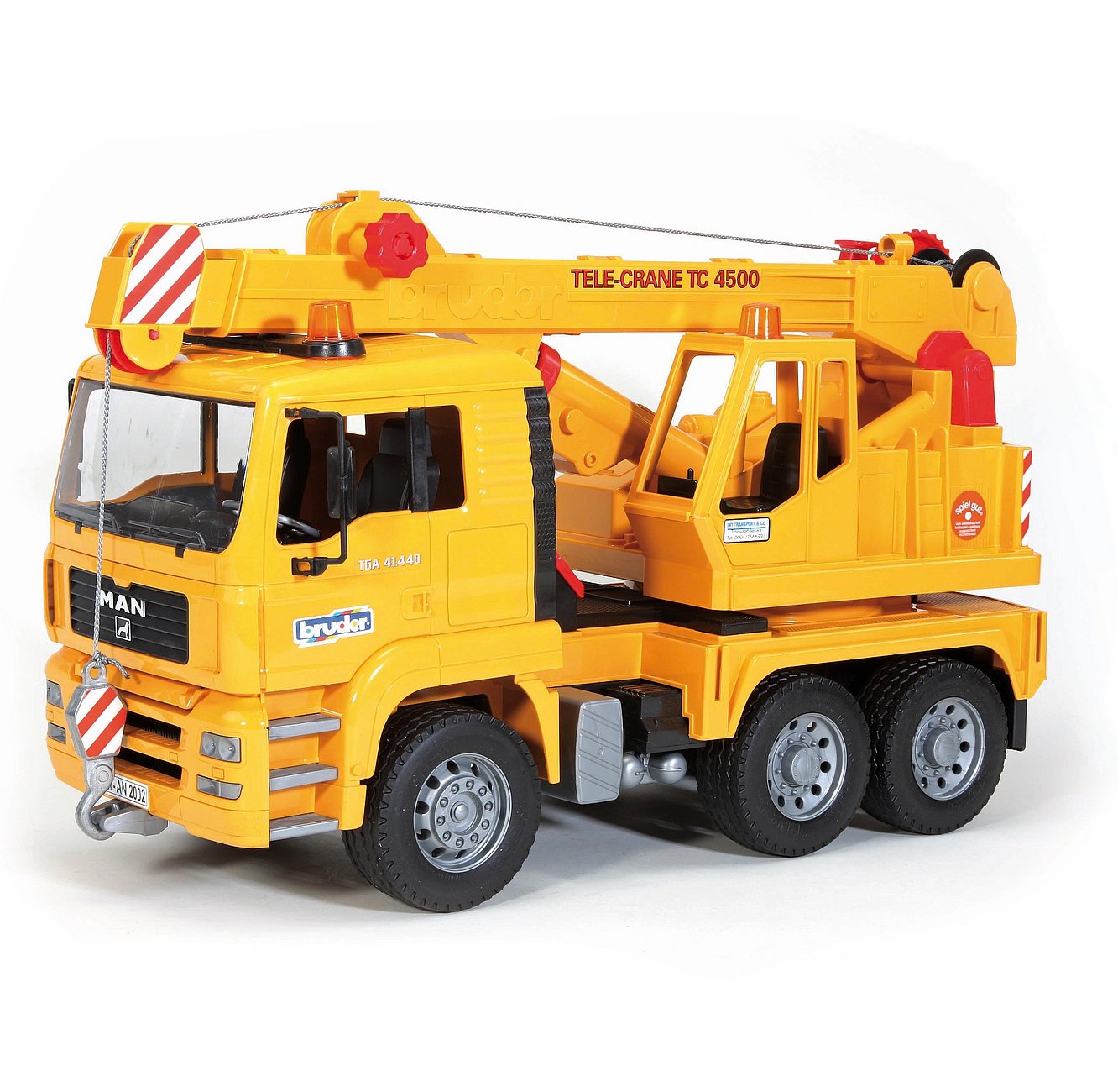 Load image into Gallery viewer, BRUDER MAN TGA Crane Truck 1:16