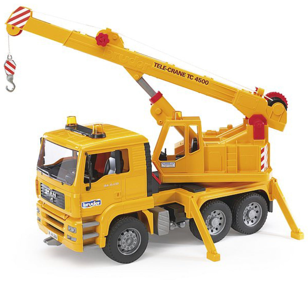 Load image into Gallery viewer, BRUDER MAN TGA Crane Truck 1:16