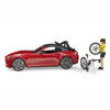 BRUDER Roadster with 1 road bike + cyclist 1:16