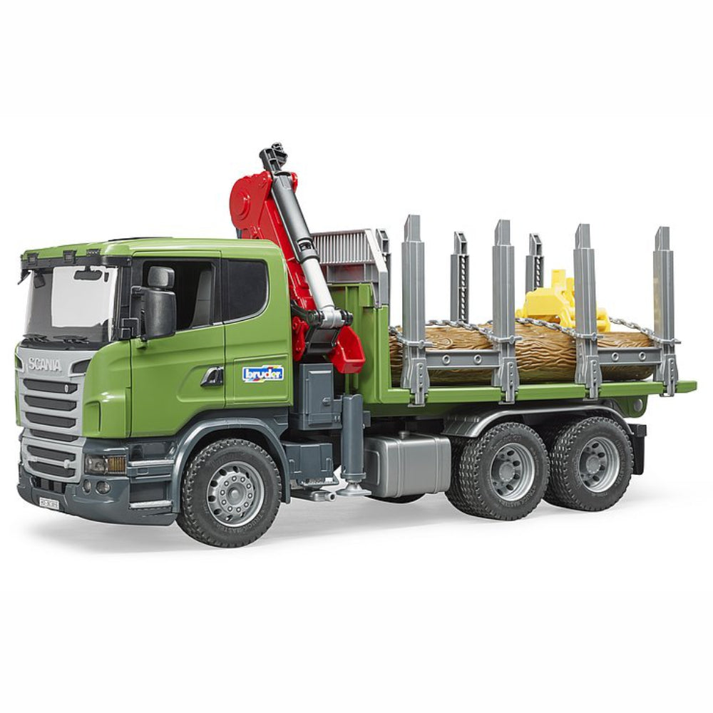 BRUDER Scania R-series Timber truck with 3 logs 1:16