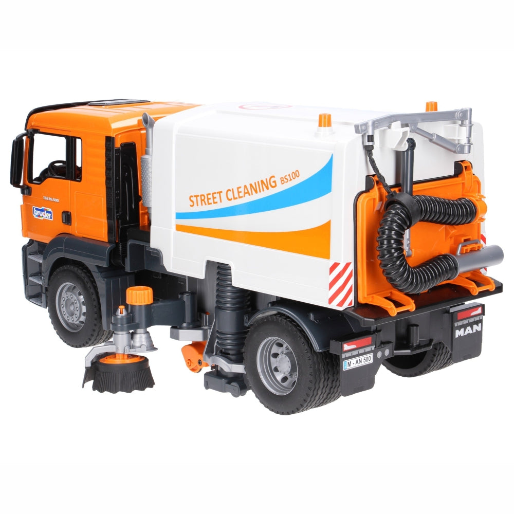 Load image into Gallery viewer, BRUDER MAN TGS Toy Street Sweeper