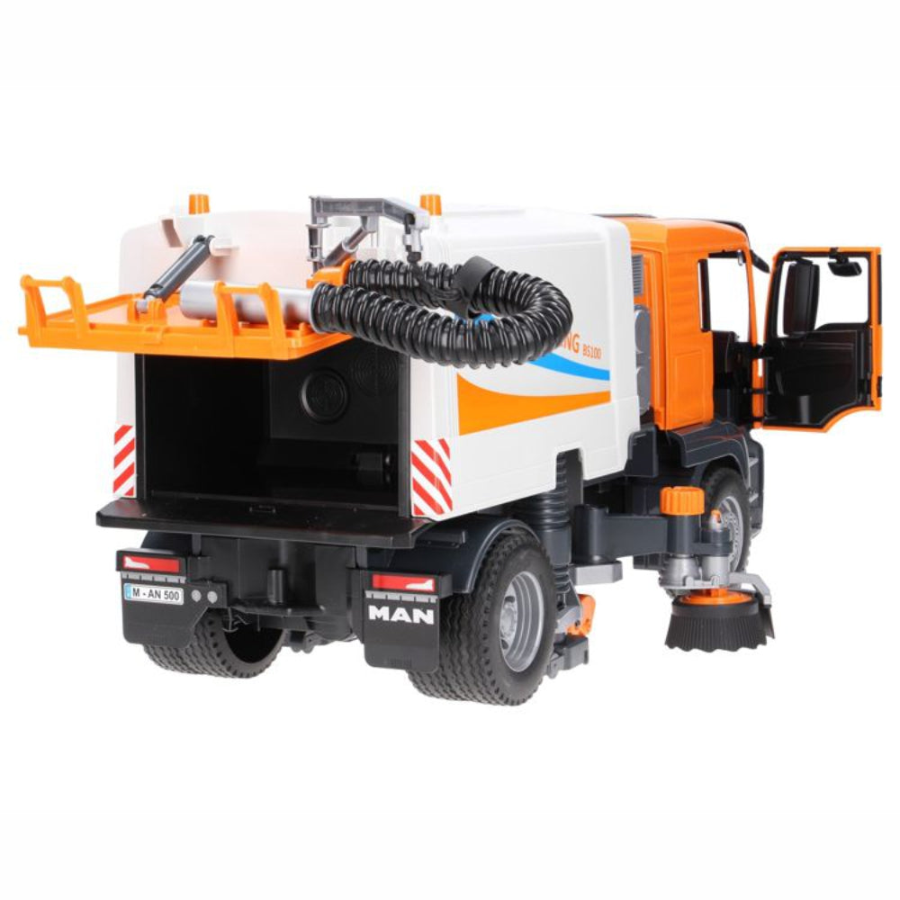 Load image into Gallery viewer, BRUDER MAN TGS Toy Street Sweeper