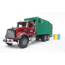 Load image into Gallery viewer, BRUDER 1:16 MACK Granite Garbage Truck