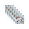 ANNABEL TRENDS Washable Reusable Face Mask - Tiger & Peonies **REDUCED!!**