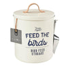 BURGON & BALL Bird Food Tin with Lid - Stone