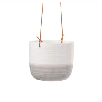 BURGON & BALL Hanging Plant Pot - 'Ripple'