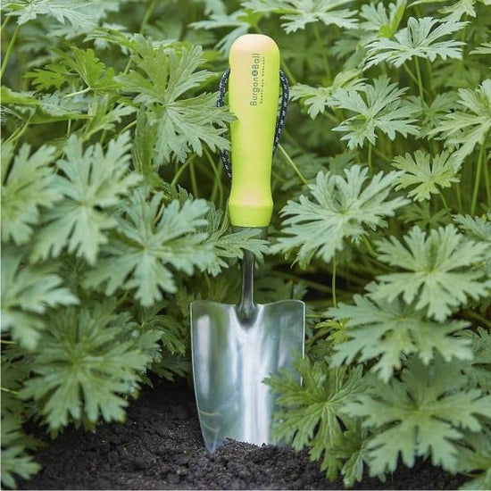 BURGON-and-BALL-NEW-FloraBrite-Hand-Trowel-Yellow-GFB-HTYELL-Botanex