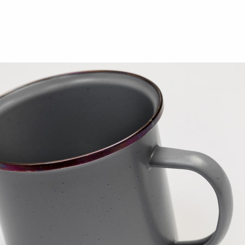 Load image into Gallery viewer, BAREBONES Enamel Cup Set 2 - Slate Grey