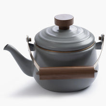 Load image into Gallery viewer, BAREBONES Enamel Teapot - Slate Grey