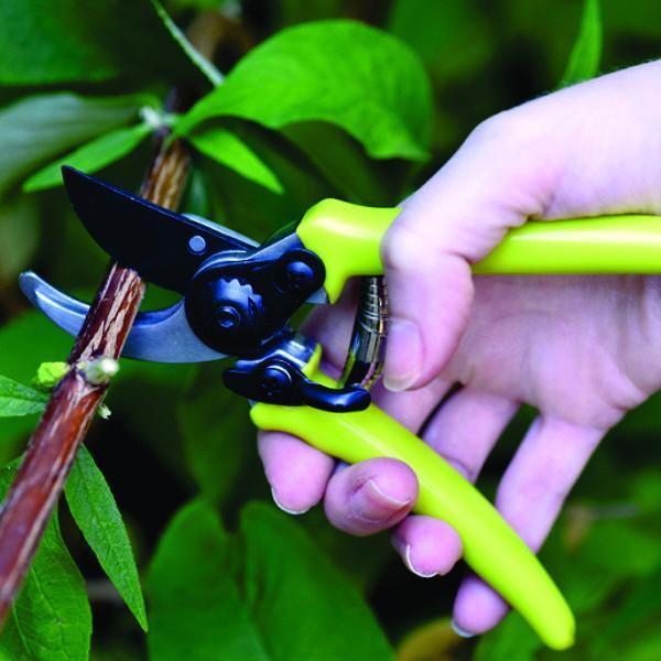 Load image into Gallery viewer, BURGON &amp; BALL Micro Gardening Secateurs - Green