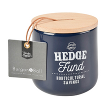 Load image into Gallery viewer, BURGON &amp; BALL Hedge Fund Money Box - Atlantic Blue