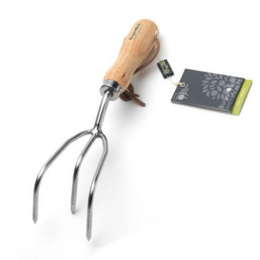 BURGON & BALL Claw Cultivator - Stainless - RHS Endorsed
