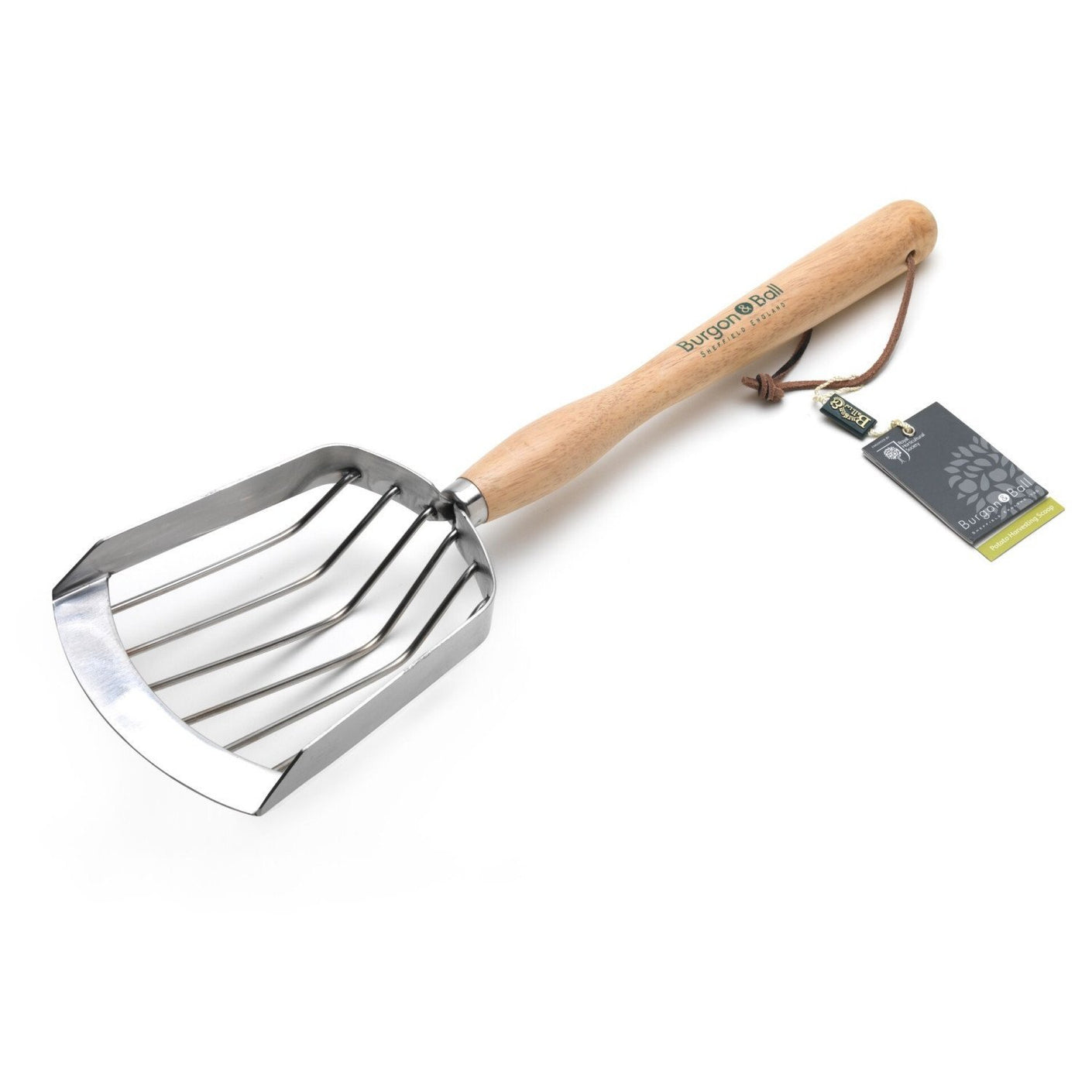 Load image into Gallery viewer, BURGON &amp; BALL Mid Handled Garden Potato Harvesting Scoop - RHS Endorsed