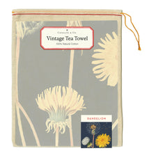 Load image into Gallery viewer, CAVALLINI &amp; Co. 100% Natural Cotton Tea Towel - Dandelion