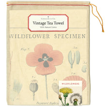 Load image into Gallery viewer, CAVALLINI &amp; Co. 100% Natural Cotton Tea Towel - Wildflowers
