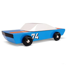 Load image into Gallery viewer, CANDYLAB Blu74 Racer Wooden Toy Racing Car