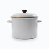 BAREBONES Enamel Stock Pot - Eggshell White