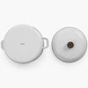 BAREBONES Enamel Stock Pot - Eggshell White