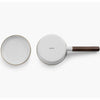 BAREBONES Enamel Saucepan - Eggshell White