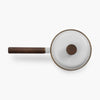 BAREBONES Enamel Saucepan - Eggshell White
