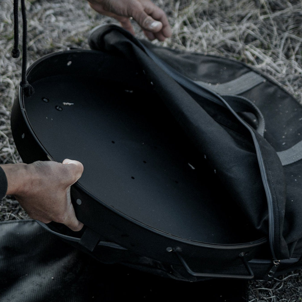 Load image into Gallery viewer, BAREBONES Cowboy Grill Charcoal Tray