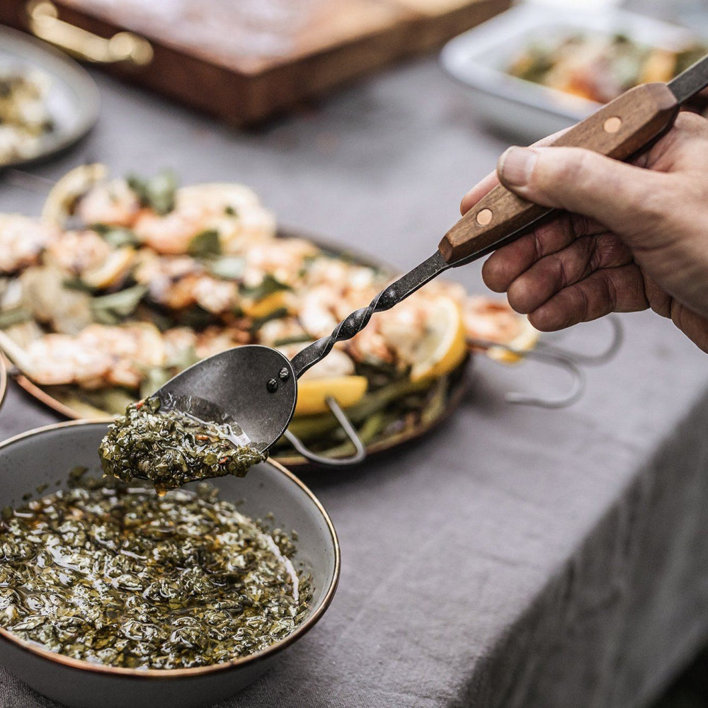 Load image into Gallery viewer, BAREBONES Cowboy Grill Chef Spoon