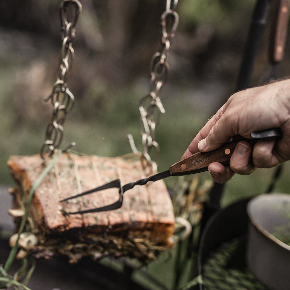 Load image into Gallery viewer, BAREBONES Cowboy Grill Carving Fork