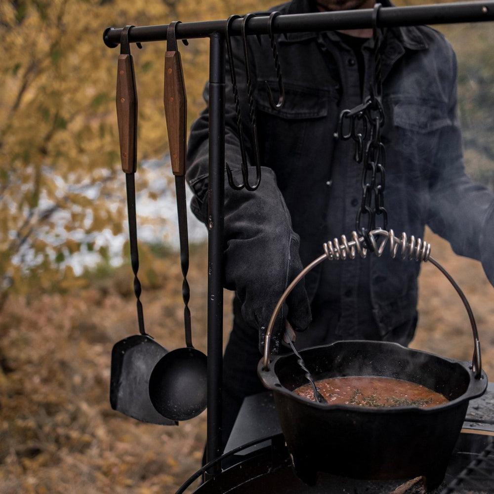 Load image into Gallery viewer, BAREBONES Cowboy Grill S-Hook and Chain Kit