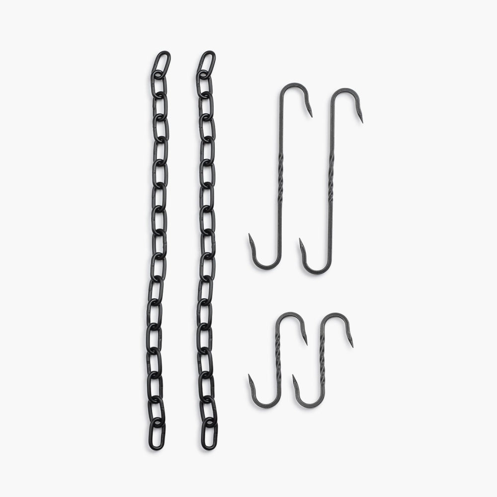 Load image into Gallery viewer, BAREBONES Cowboy Grill S-Hook and Chain Kit