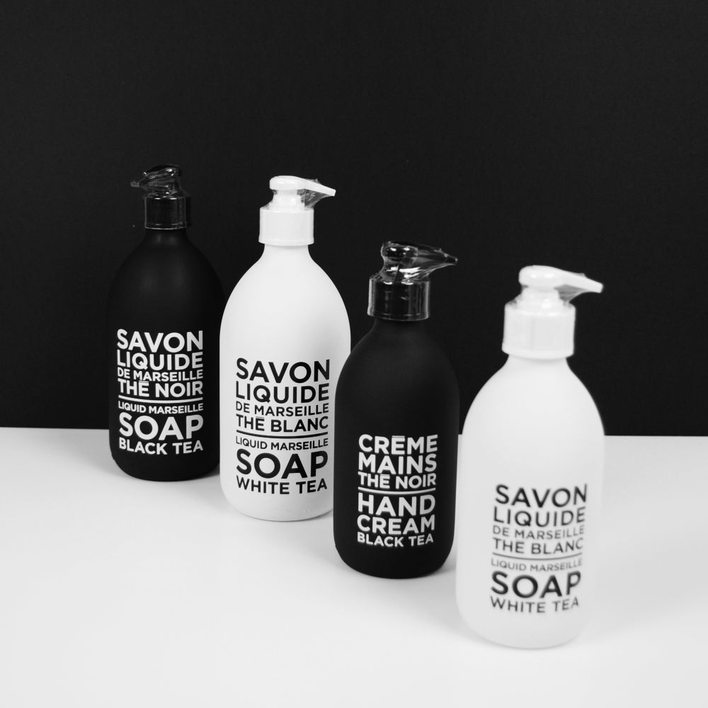 Load image into Gallery viewer, COMPAGNIE DE PROVENCE Liquid Soap 500ml &amp; Hand Cream 300ml Duo - Black Tea