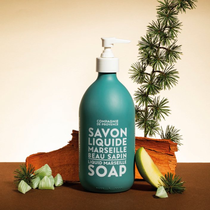 COMPAGNIE DE PROVENCE Liquid Marseille Soap 495ml - Festive Pine