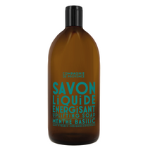 Load image into Gallery viewer, COMPAGNIE DE PROVENCE Liquid Marseille Refill Soap 1L - Mint Basil