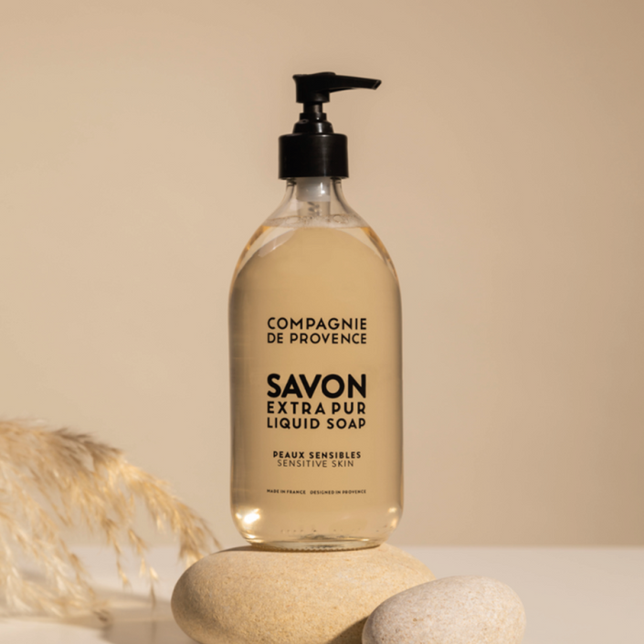 COMPAGNIE DE PROVENCE Soothing Marseille Liquid Soap 495ml - Sensitive Skin