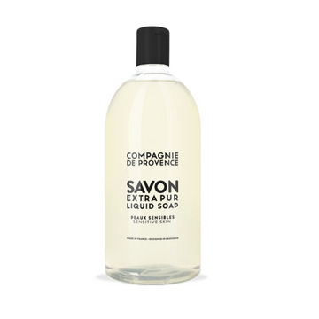 COMPAGNIE DE PROVENCE Soothing Marseille Liquid Soap Refill, 1L - Sensitive Skin