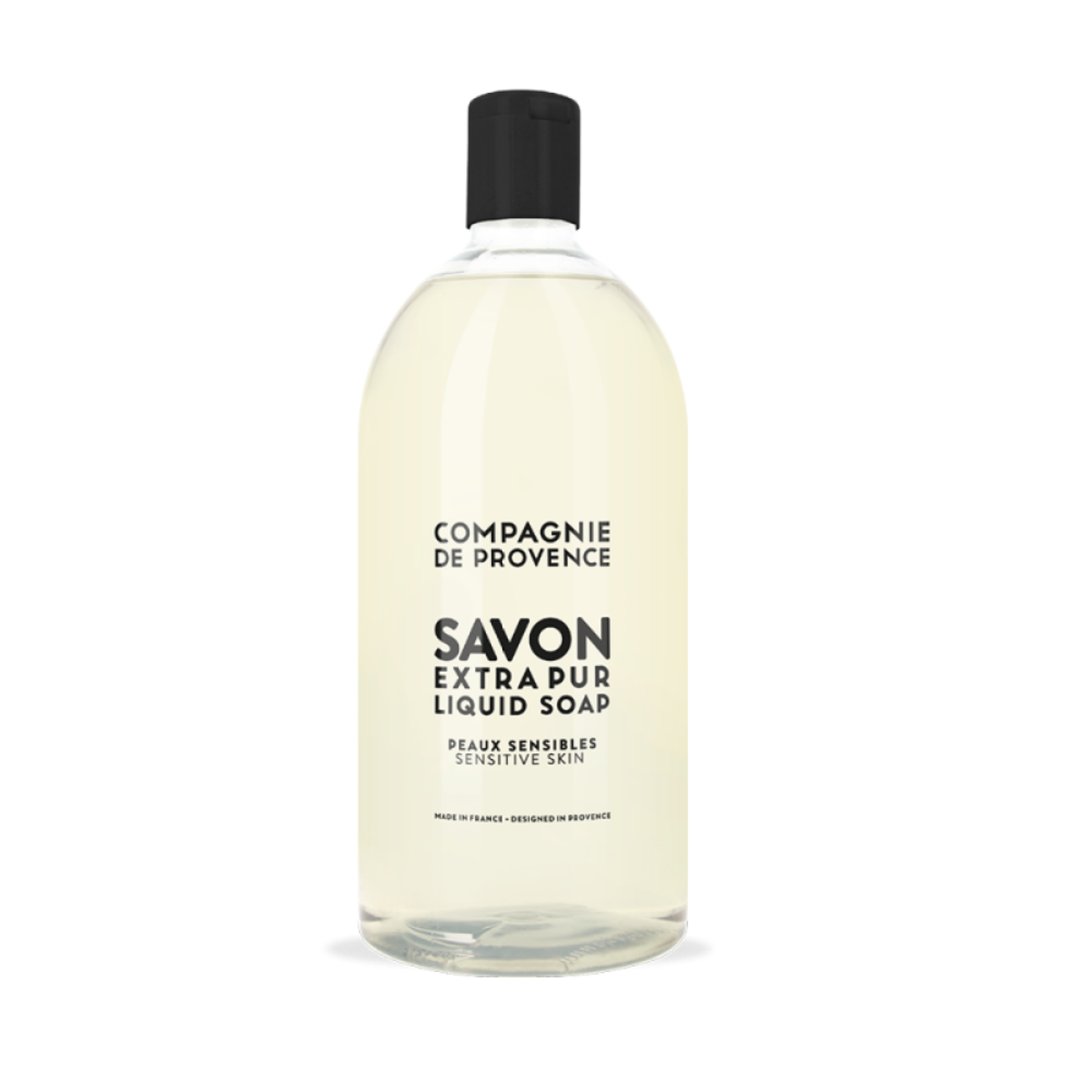 Load image into Gallery viewer, COMPAGNIE DE PROVENCE Soothing Marseille Liquid Soap Refill, 1L - Sensitive Skin