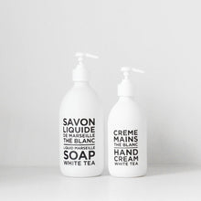 Load image into Gallery viewer, COMPAGNIE DE PROVENCE Liquid Soap 500ml &amp; Hand Cream 300ml Duo - White Tea