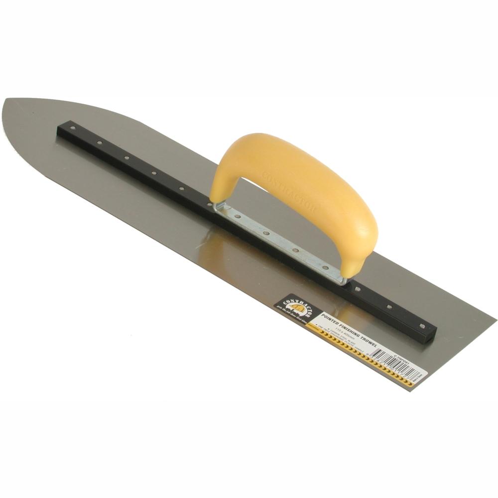CONTRACTOR Pointed Concrete Finishing Trowel - 600mm