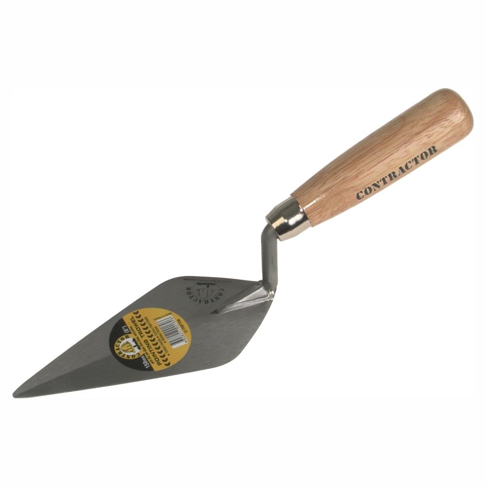 CONTRACTOR Timber Handle Pointing Trowel - 150mm