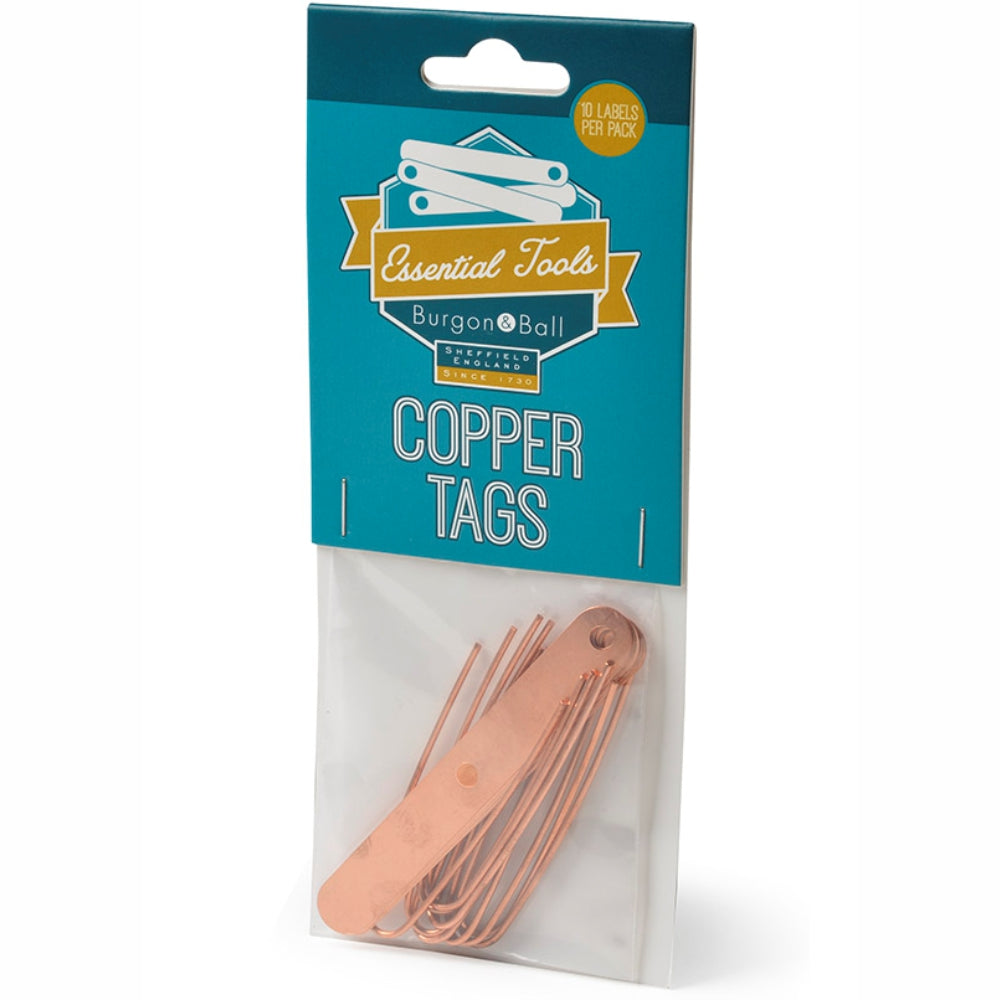 BURGON & BALL Essential Tools - Copper Labels - Tags