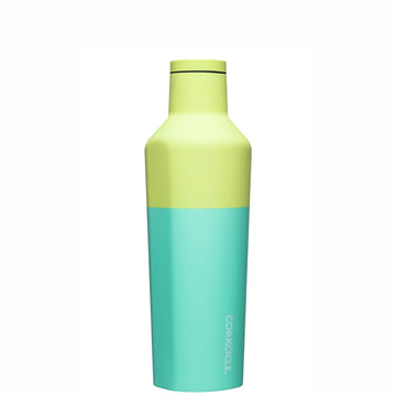 CORKCICLE *Exclusive* Stainless Steel Insulated Water Bottle 16oz (470ml) - Colour Block Limeade **Limited Stock**