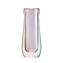 Load image into Gallery viewer, CORKCICLE Double Walled Cup Flute Glass (Pk Of 2) - Prism **CLEARANCE**