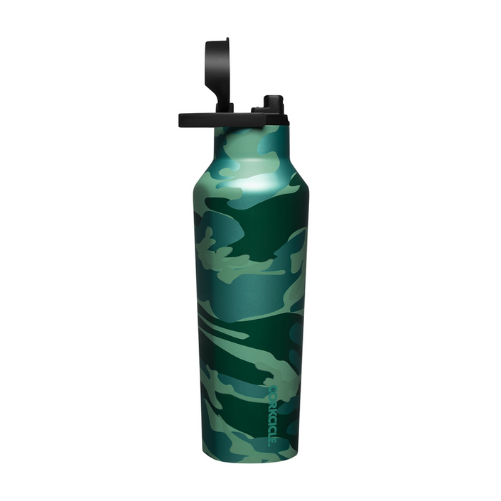 CORKCICLE Camo Sports Canteen 600ml Insulated Stainless Steel Bottle - Jade