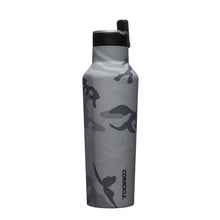 Load image into Gallery viewer, CORKCICLE Insulated Sports Canteen Bottle 20oz (600ml) - Grey Camo **CLEARANCE**