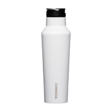 Load image into Gallery viewer, CORKCICLE Classic Sports Canteen 600ml Insulated Stainless Steel Bottle - White **CLEARANCE**