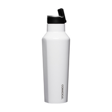 Load image into Gallery viewer, CORKCICLE Classic Sports Canteen 600ml Insulated Stainless Steel Bottle - White **CLEARANCE**