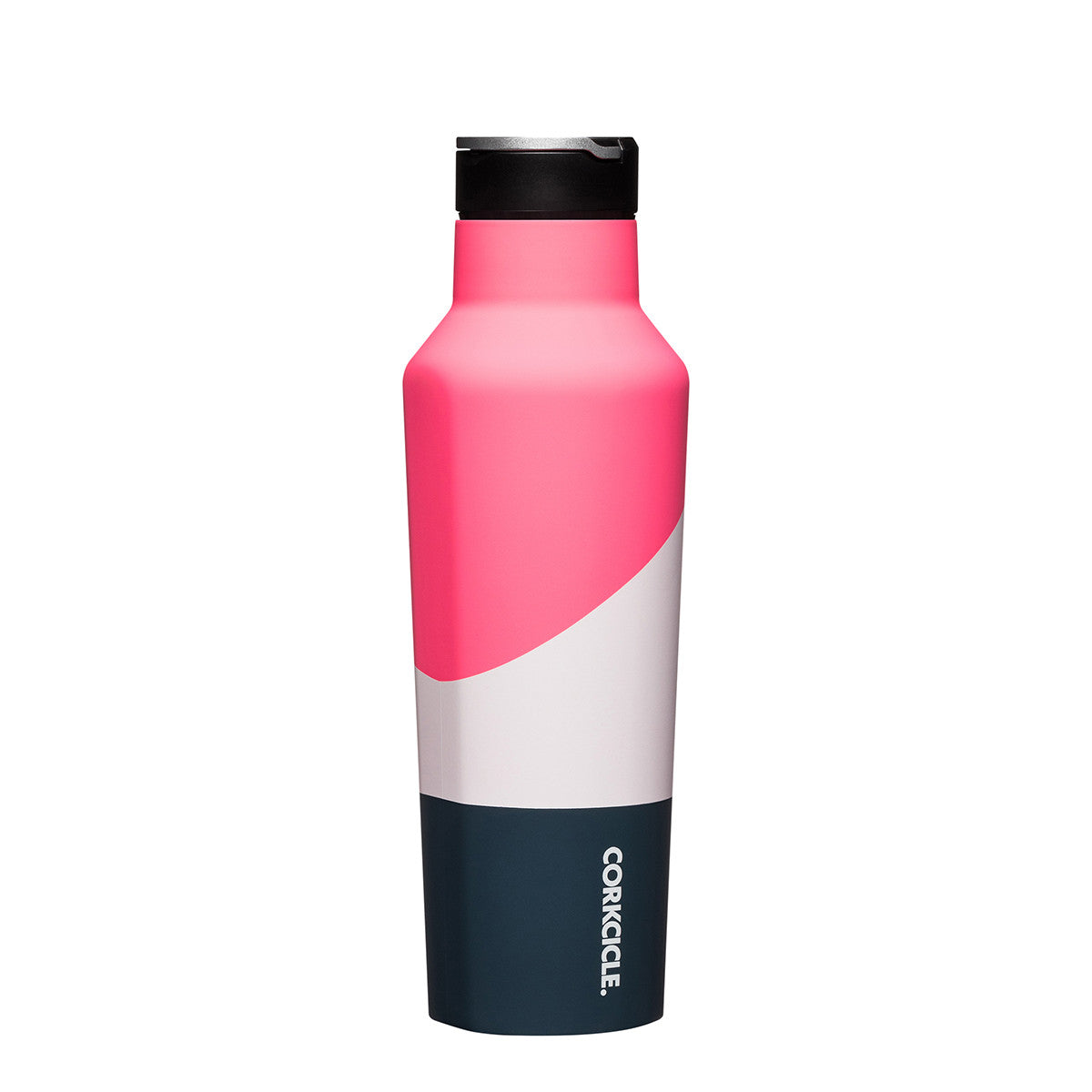 CORKCICLE Insulated Sports Canteen Bottle 20oz (600ml) - Colour Block Electric Pink