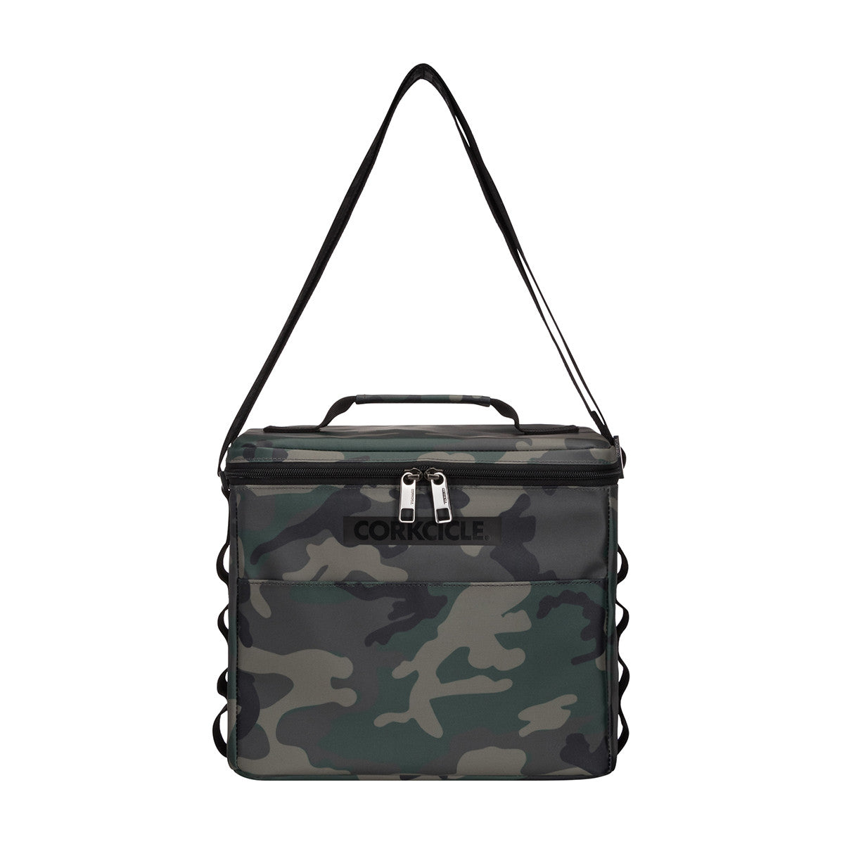 Load image into Gallery viewer, CORKCICLE Cooler Bag Mills 8 - Woodland Camo **CLEARANCE**